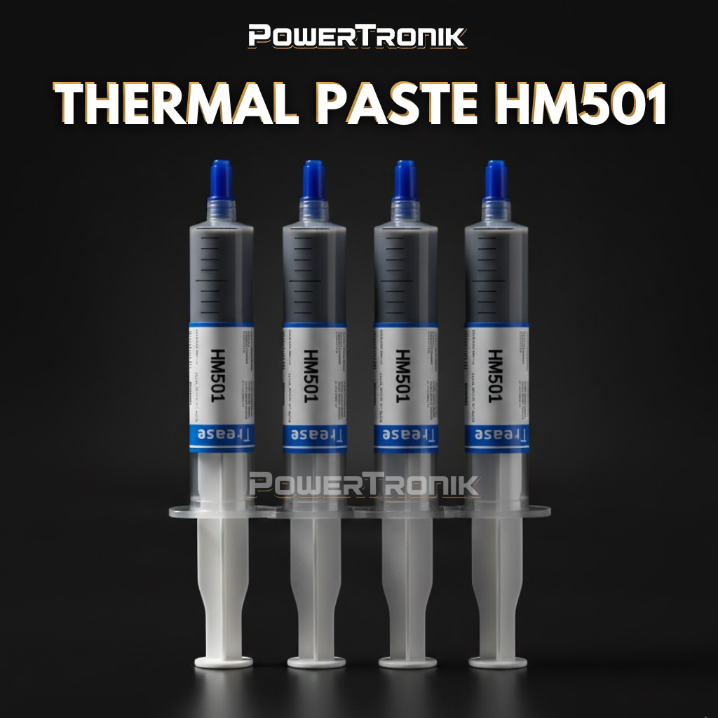 PowerTonik - วางความร้อน HM501 จาระบีประสิทธิภาพสูง CPU Cooler GPU แล็ปท็อปพีซีคุณภาพดั้งเดิม