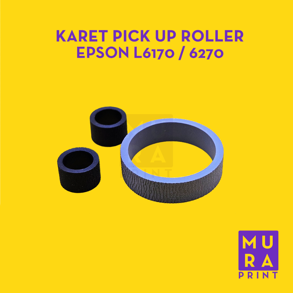 Epson L6170 L6160 L6190 L6270 L6290 L6290 M2140 M3170 WF7611 Upper Lower Roller Pickup ยาง