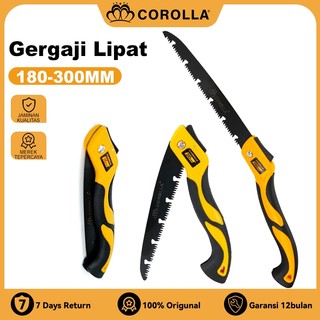 COROLLA Gergaji Lipat 180/210/250/300MM Gergaji Kayu Lipat Multifungsi Super Tajam Ringan Dan Mudah Dibawa