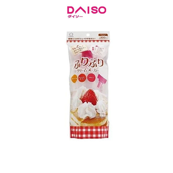 Daiso Shake It Up Cream Maker เครื่องทําครีมง่ายและรวดเร็วสําหรับทําครีมของคุณเองที่บ้าน