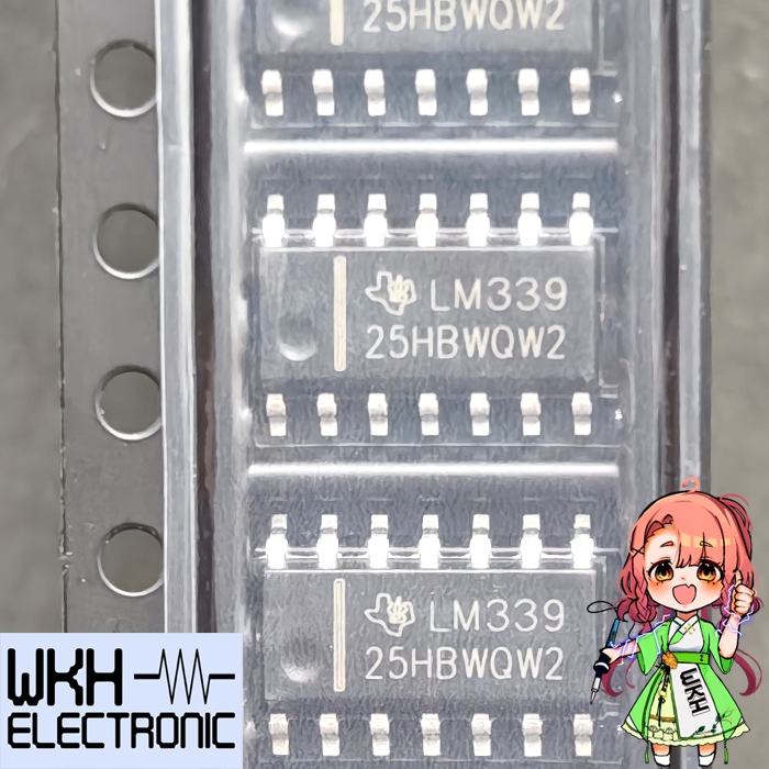 LM339DR SOP14 LM339M LM339 DR LM339 M QUAD Comparator SMD