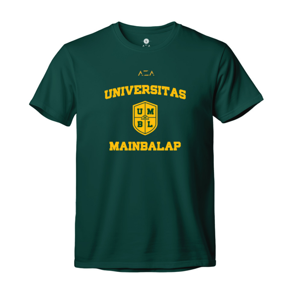 เสื้อยืด AZA x MAINBALAP UMBL Icon - สีเขียว