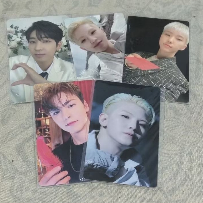 [READY] SEVENTEEN OFFICIAL WONWOO WOOZI HOSHI VERNON PHOTOCARD