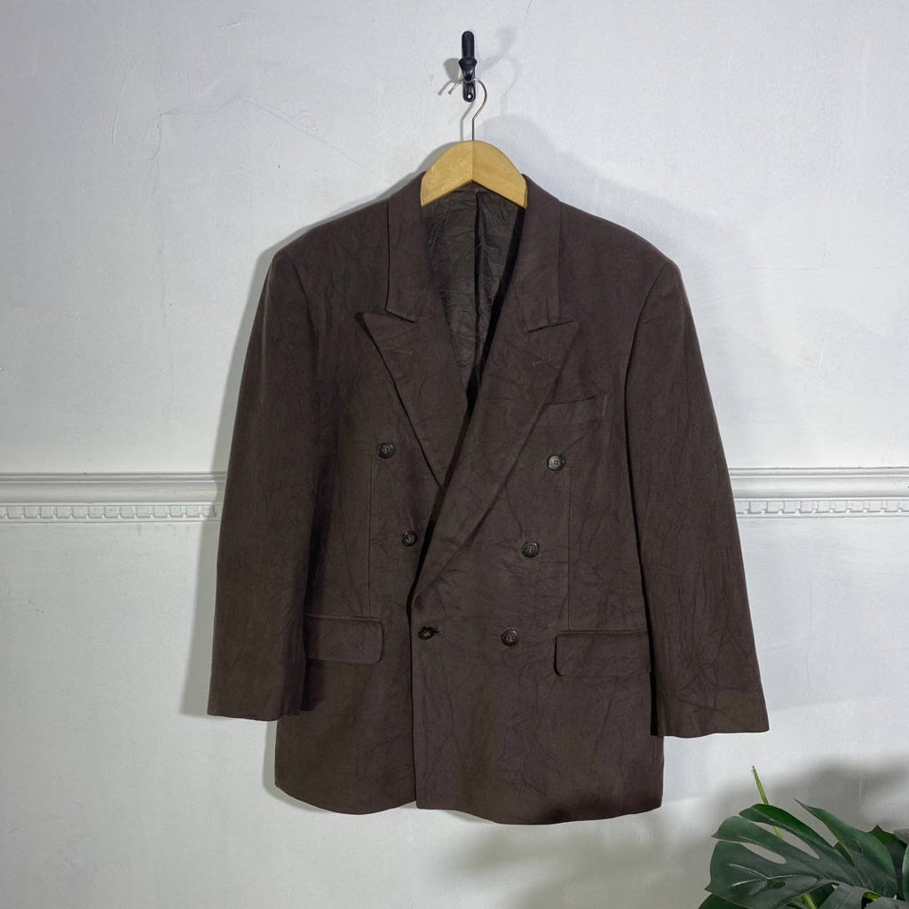 DOUBLE BREASTED OWNERS BLAZER (P77 L57)