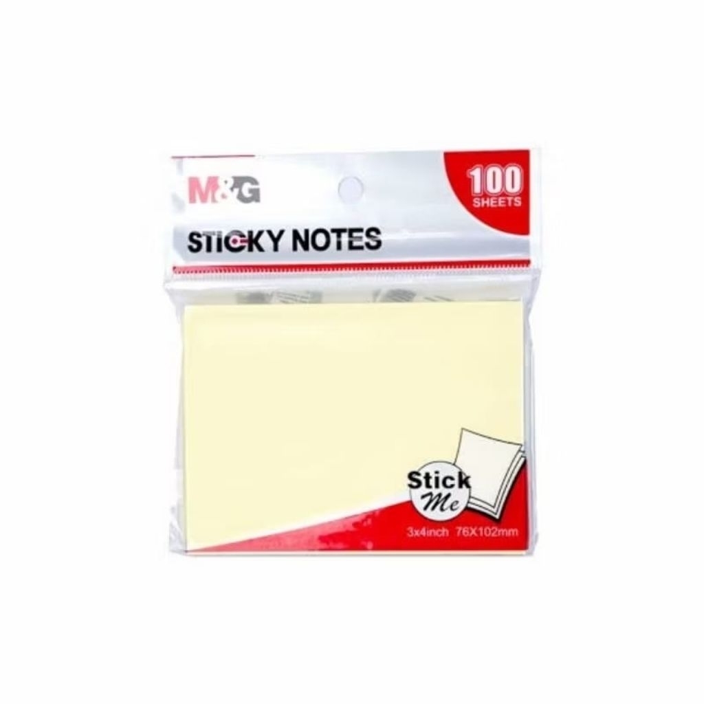STICKY NOTES YS-141 3X4Inch 76X102mm 100 แผ่น / MEMO TEMPEL / STICK NOTE