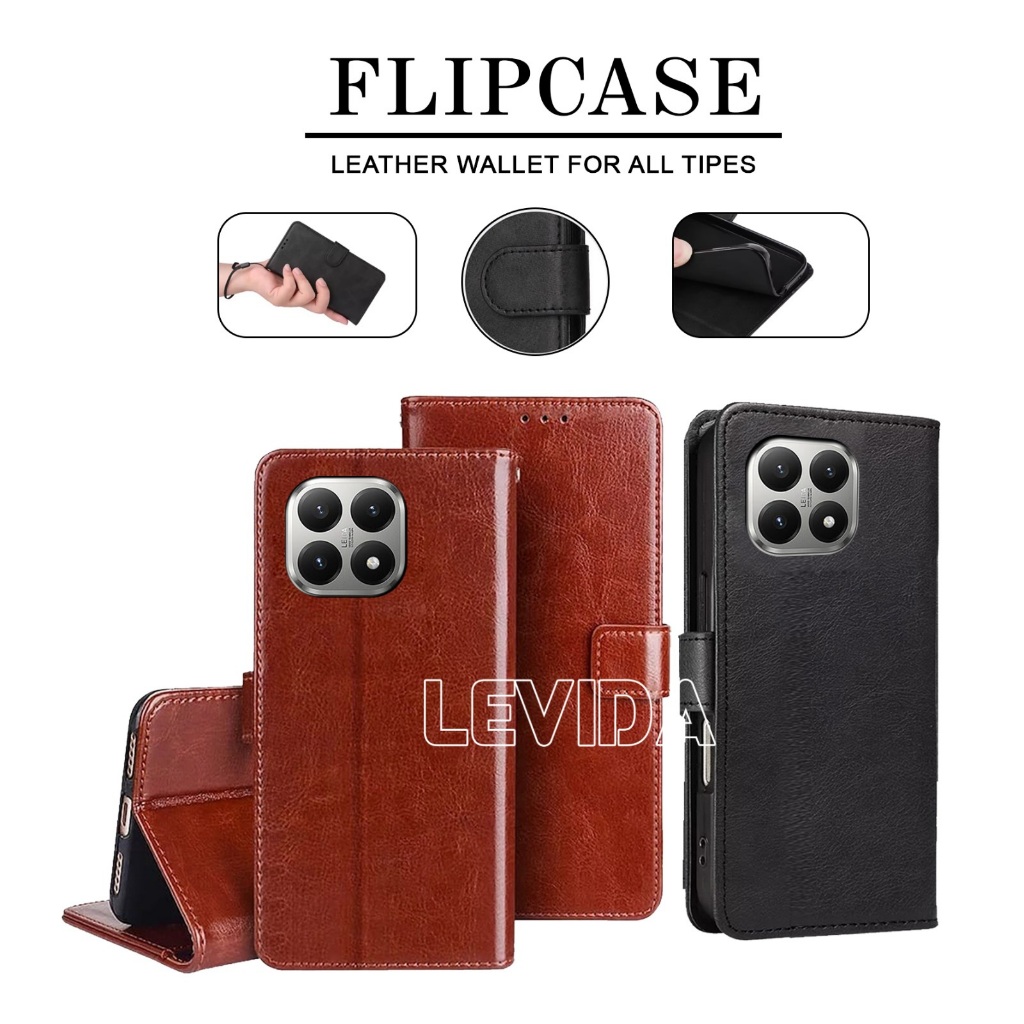 ฝาครอบหนังหนังกรณีหนังสือหนัง Xiaomi 15T Xiaomi 15T Pro Xiaomi 13T Xiaomi 13T Pro Xiaomi 14 Xiaomi 1