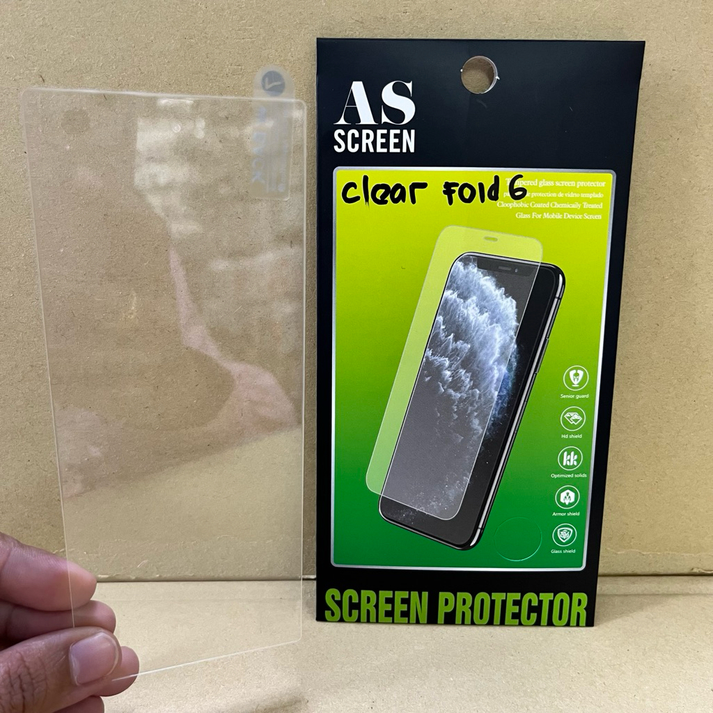 Z fold 6 และ z fold 6 พร้อมกระจกนิรภัยหน้าใสเต็มตัว