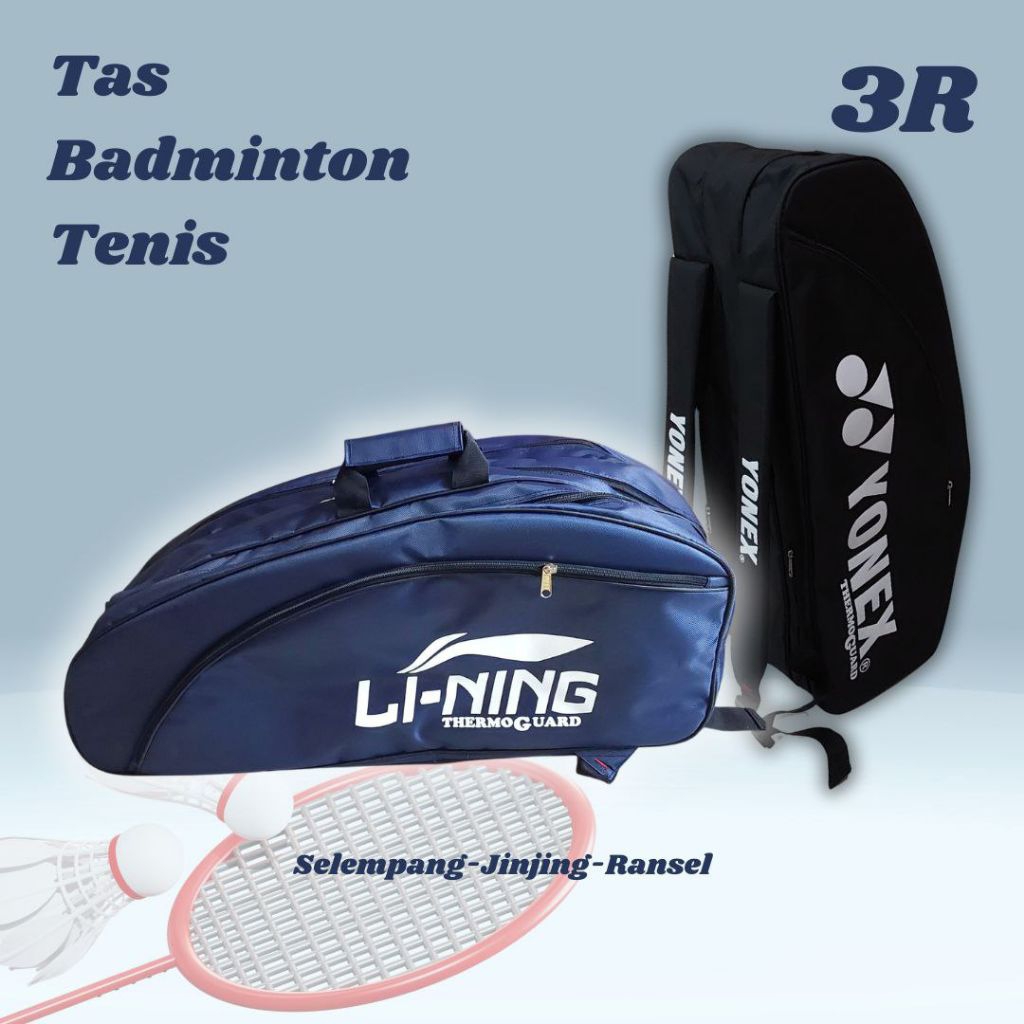 3R THERMOGUARD BADMINTON TENNIS CKET BAG