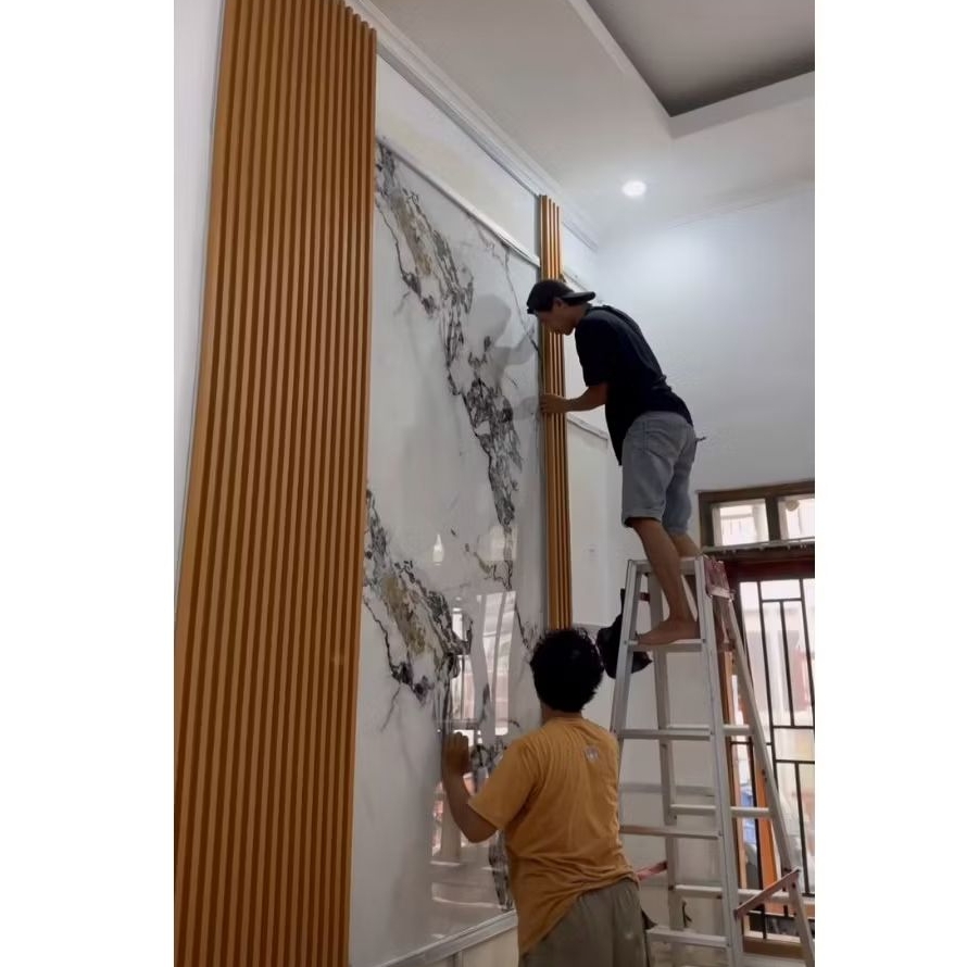 แผ่นติดผนัง Wpc ใน jabodetabek