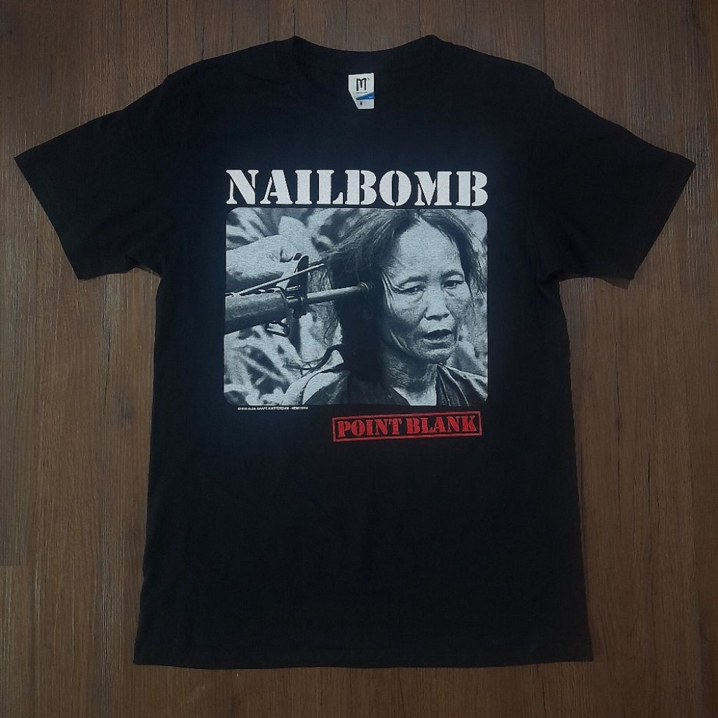 NAILBOMB Point Blank T-Shirt / เสื้อยืดเพลง / bootleg
