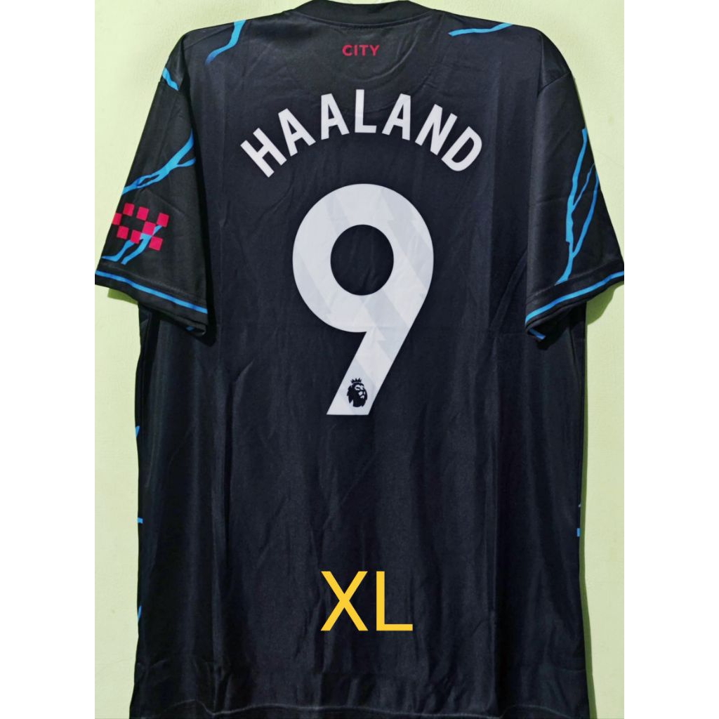(Minus) HAALAND black XL print Jersey