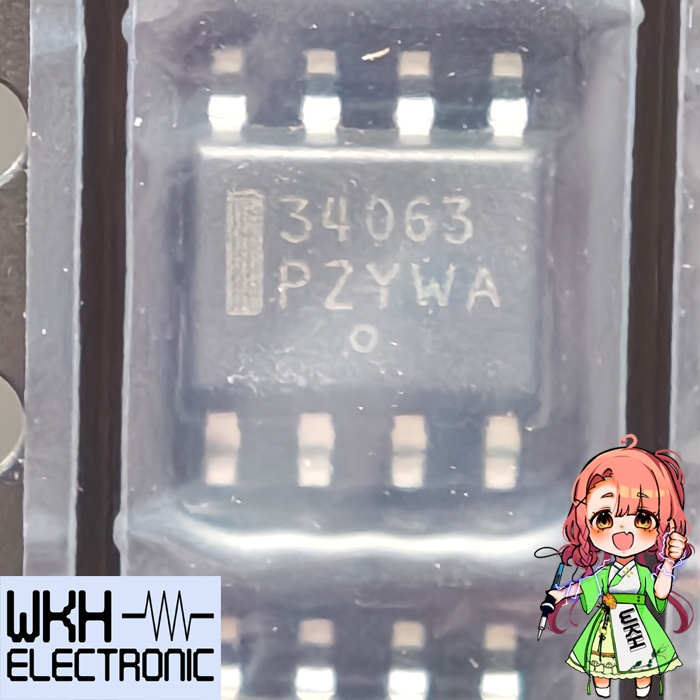 ต้นฉบับ MC34063ADR2G 34063 SOP-8 1.5V MC34063 MC34063A การสลับ PSU