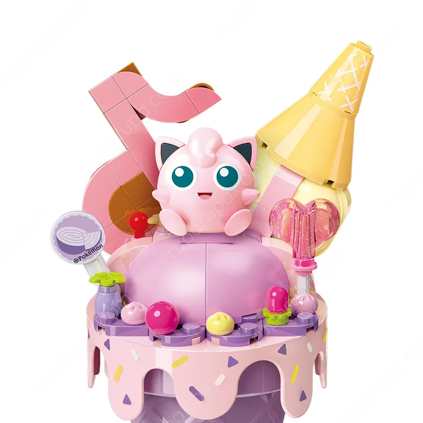 Keepplay Pokemon Jigglypuff Cone Set 129 ชิ้น