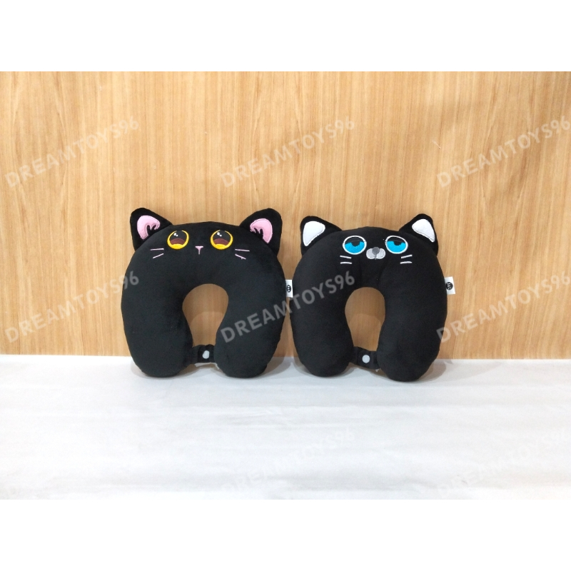 DREAMTOYS96 หมอนรองคอ Headrest Neck Support Black Paint Variation Yelvo Material