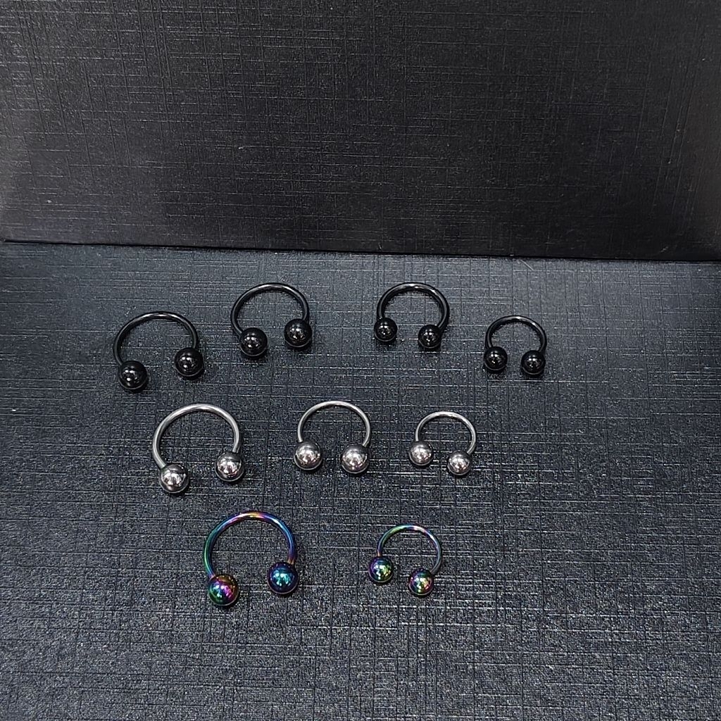 TITANIUM SEPTUM EARRINGS / PIERCING / NOSE EAR PIERCING / TITANIUM SAPTUM
