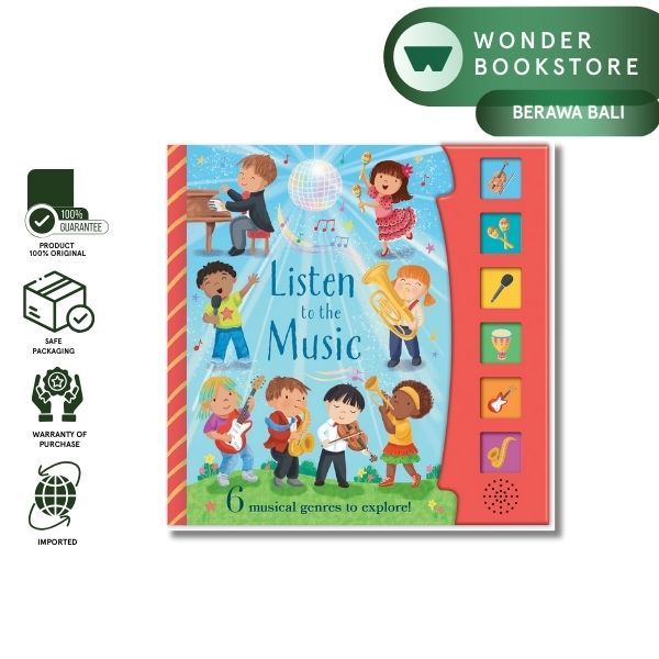 สํานักพิมพ์ North Parade - หนังสือเสียง 6 ปุ่ม: ฟังเพลง