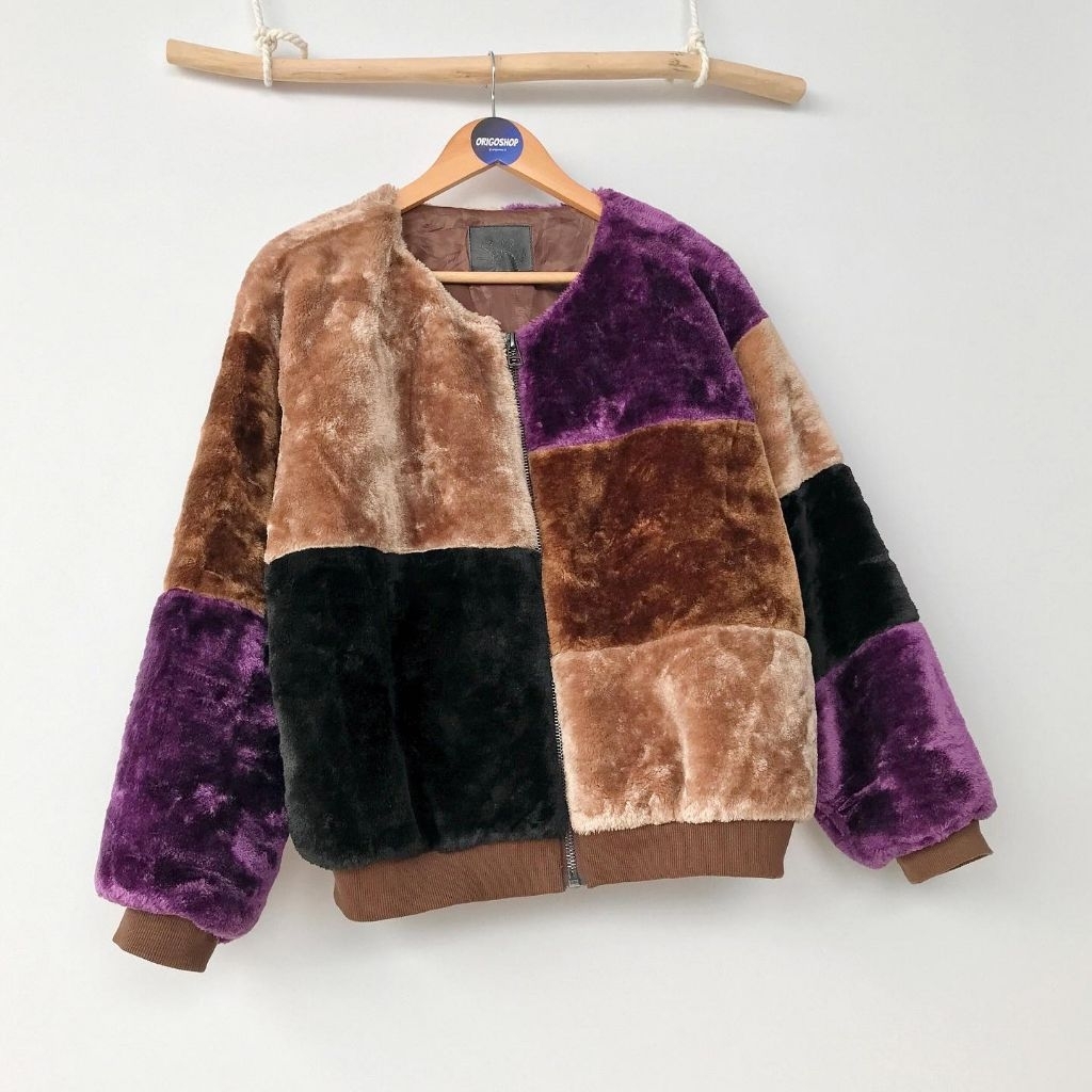 Vintage SPRAY Jacket Y2K Patch Free Size