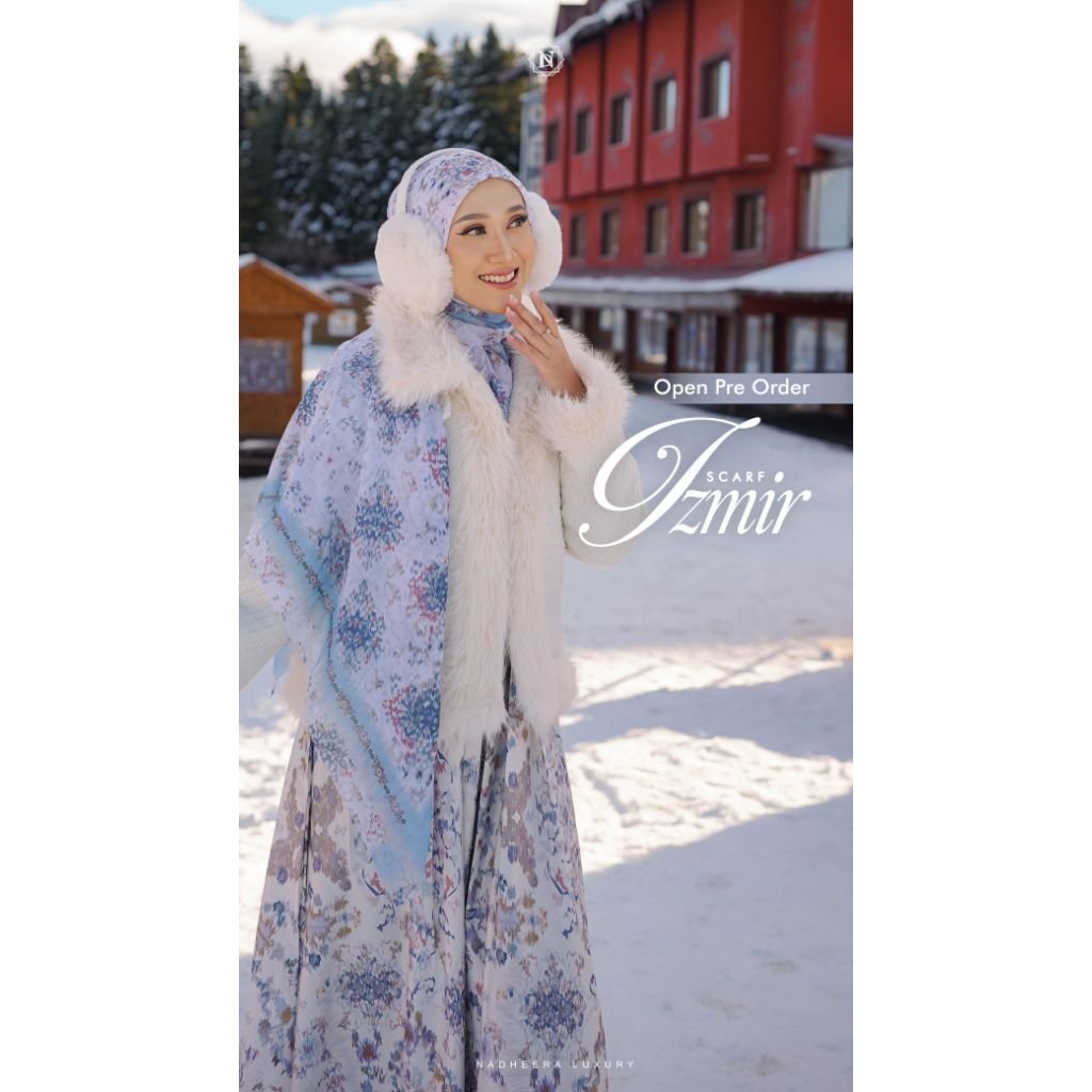 IZMIR SCARF by NADHEERA LUXURY ผ้าพันคอพรีเมี่ยม