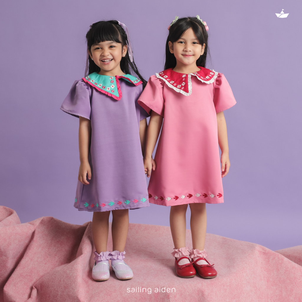 Sailing Aiden - Robinette Dress / เดรสเด็กผู้หญิง