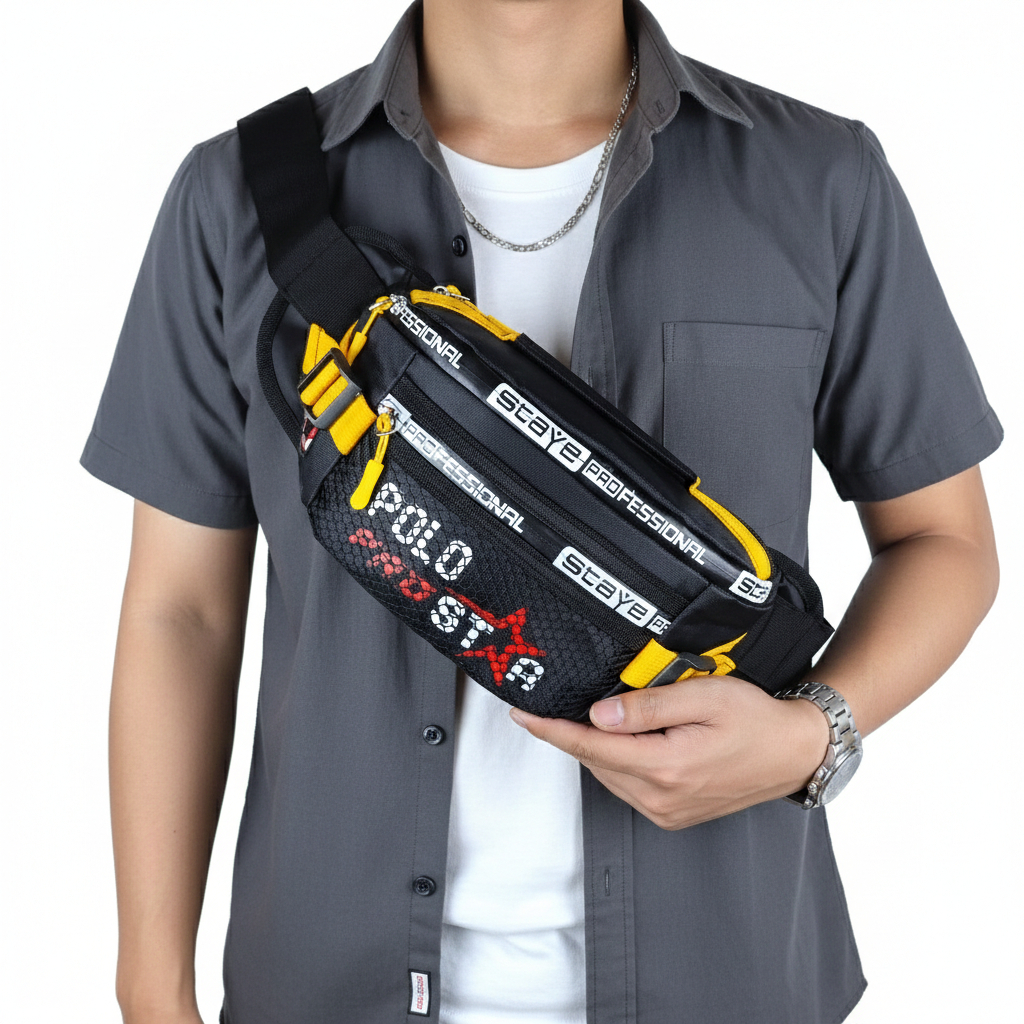กระเป๋าคาดเอวผู้ชาย Original Polo Prostar Waistbag กระเป๋าสะพายกันน้ํา