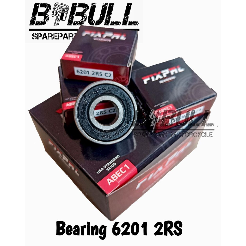 BEARING 6201 2RS แบริ่ง Laher 6201 2rs FIXPAL