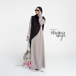 SHEINA Abaya By MAISAYA.ID | Abaya Dress Silk Elegan Mewah Gamis Lebaran 2026