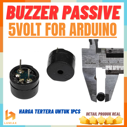 Passive Buzzer 12MMx8.5MM 3V 5V 9V 12V ทั่วไปใช้ Mini Buzzer Piezos สําหรับ Arduino