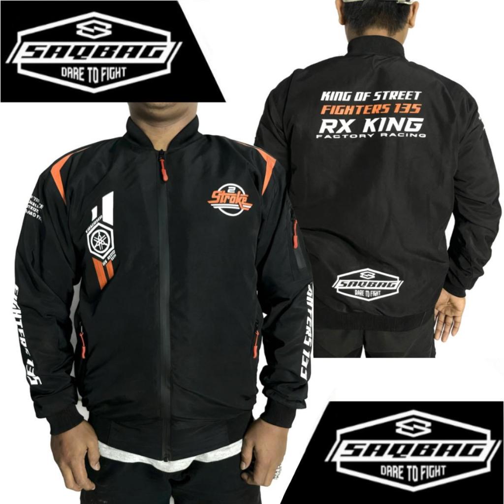 เสื้อแจ็คเก็ต Bomber KR Perasut Yamaha RX King 2 จังหวะกันน้ํา