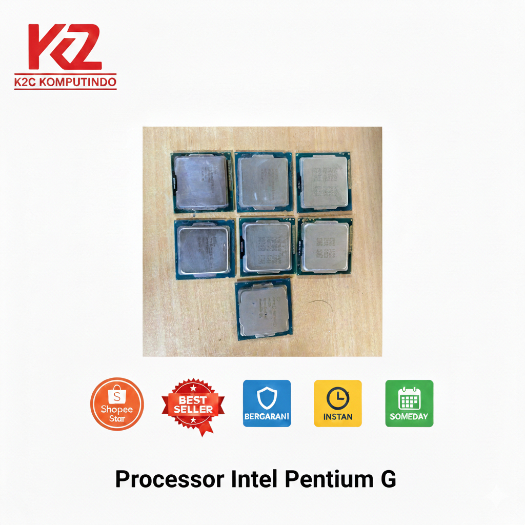 INREL PENTIUM PROCESSOR G 4400, G3240, G2020, G630 สําหรับซ็อกเก็ต 1155-1151 สภาพ NORMAL