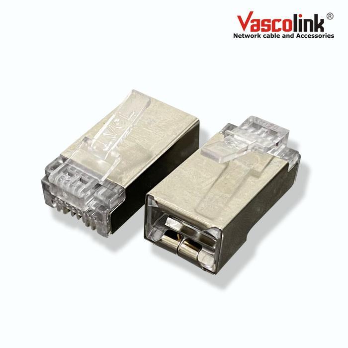 Vascolink RJ45 FTP Cat 5 / Cat5 EZ Gold Modular Plug RJ45 Connector