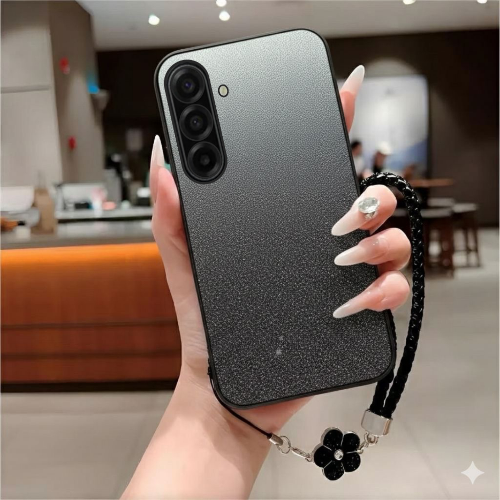 Softcase SAMSUNG A15 A35 A55 A25 Luxury Sparkling Edition ฟรี LANYARD