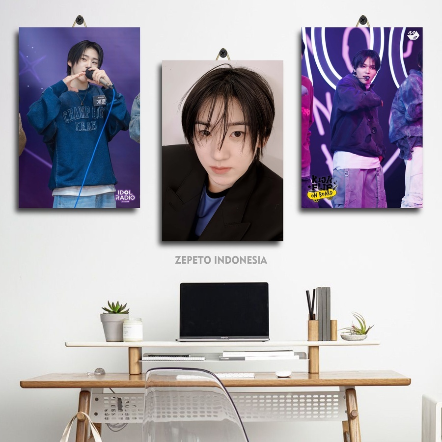 Jumbo Kpop Kickflip Donghwa Wall Display / Zepeto อินโดนีเซีย / จอแสดงผลติดผนังห้องนอน /UEA|SNP5