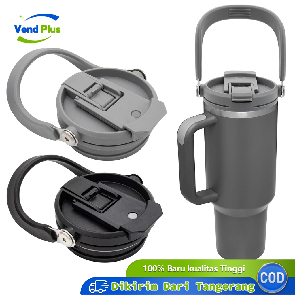 30oz Tumbler ฝาปิดพร้อมที่จับ 2in1 ขวดหมวก Tyso Tumbler แบบพกพา