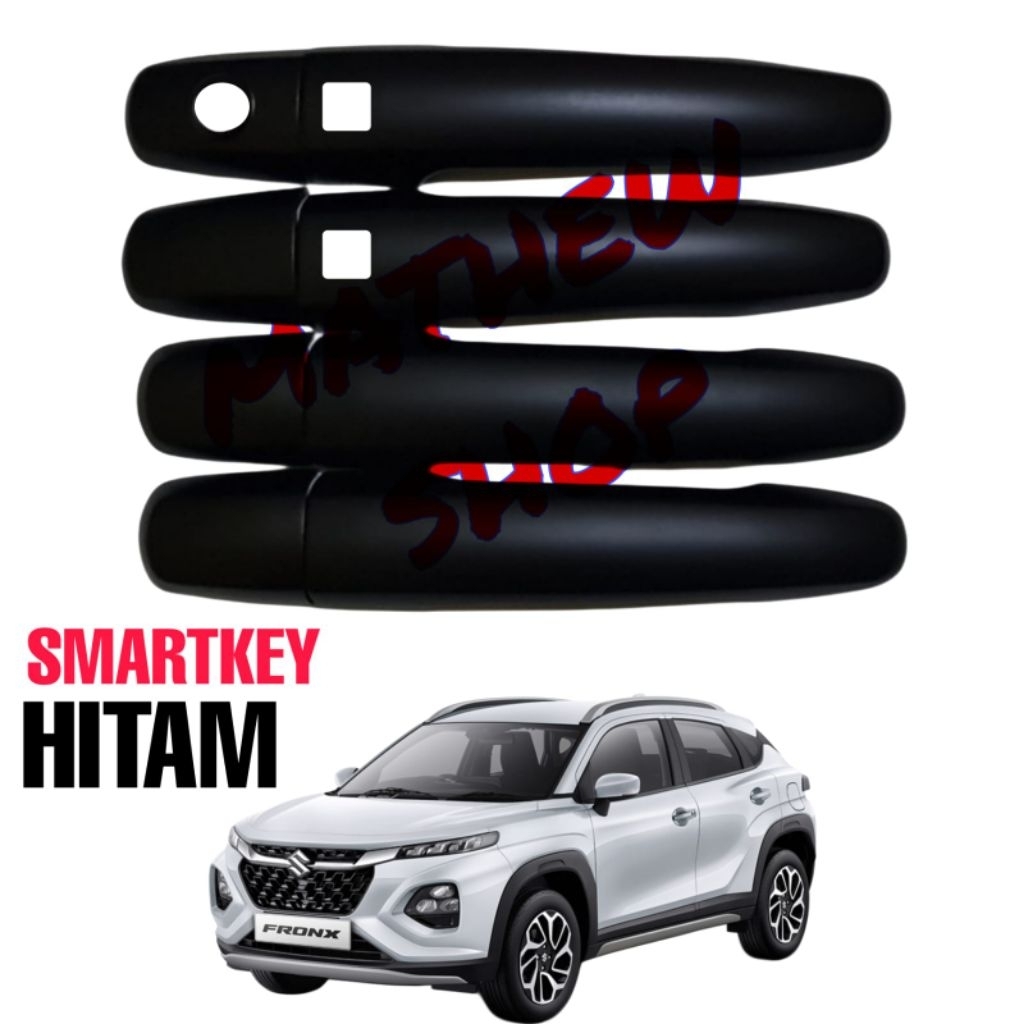 ฝาครอบมือเปิดประตู Fronx 2025 2026 2027 Matte Black/Fronx Black Dove Handle Protector