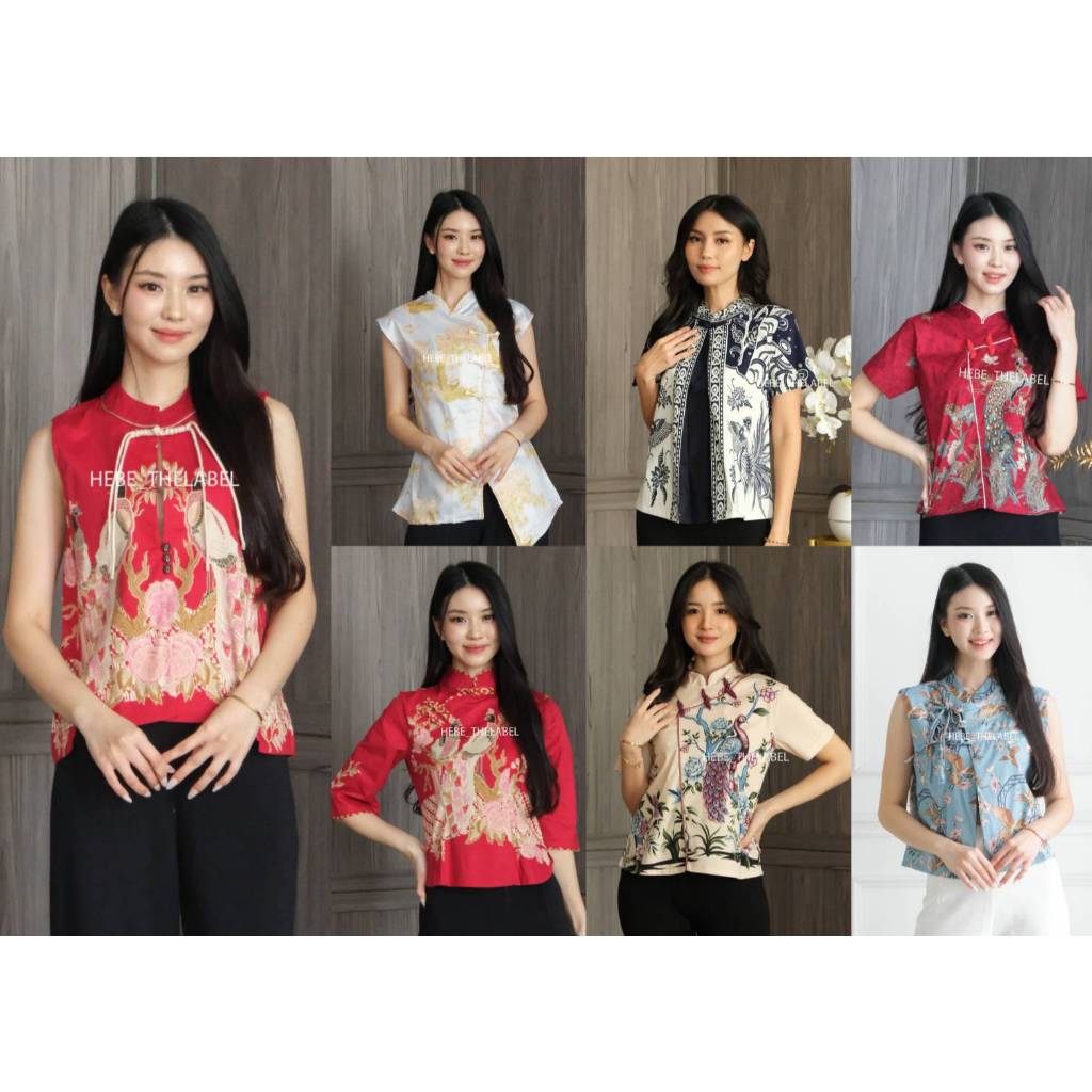 Qipao Cheongsam Top - เสื้อผ้าผู้หญิง