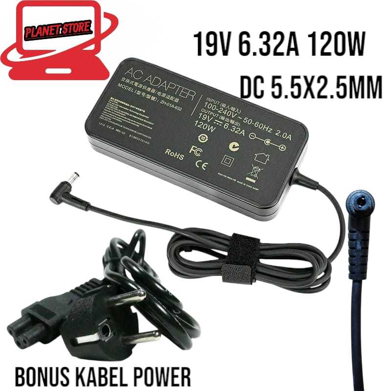 Toshiba Qosmio F50 F501 F50W F55 F750 F755 PX30 X70-B 19V 6.32A 120W แล็ปท็อปอะแดปเตอร์ชาร์จ