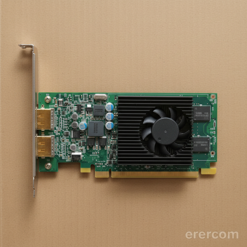 การ์ด VGA Nvidia GeForce GT 730 2GB DDR5 64 บิตชิปเซ็ตดั้งเดิมปกติ