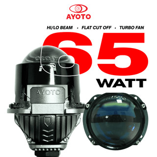 NEW LED AYOTO BL26 65 WATT CAHAYA TERANG HIGH LOW RELAY SHROUD DEMON