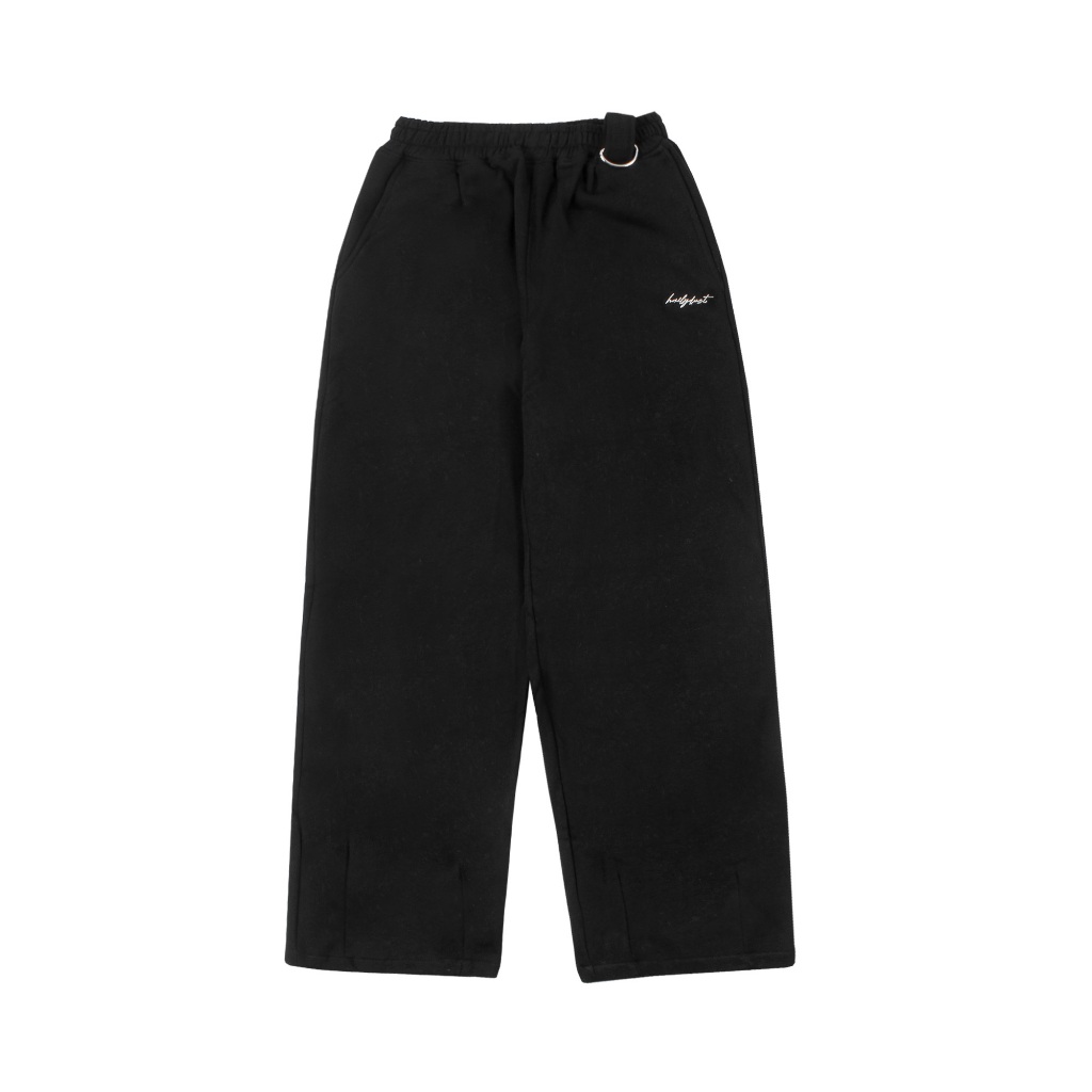 Hailydust - กางเกงวอร์ม Baggy Onyx Black