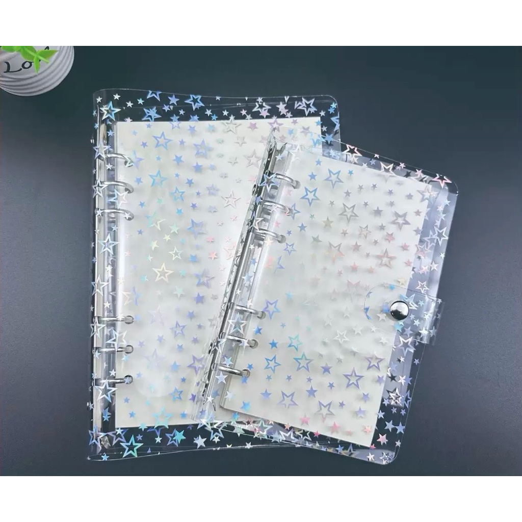 Binder A5 A6 ลูกปัดแวววาว 6 แหวน / Binder A5 A6 เลื่อม / Binder A5 Daisy / Binder A5 A6 วิทยาลัย / B