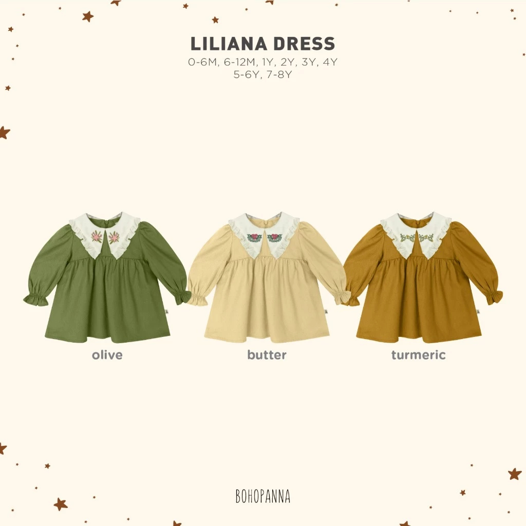 Bohopanna Raya Liliana Dress / เดรสเด็กผู้หญิง