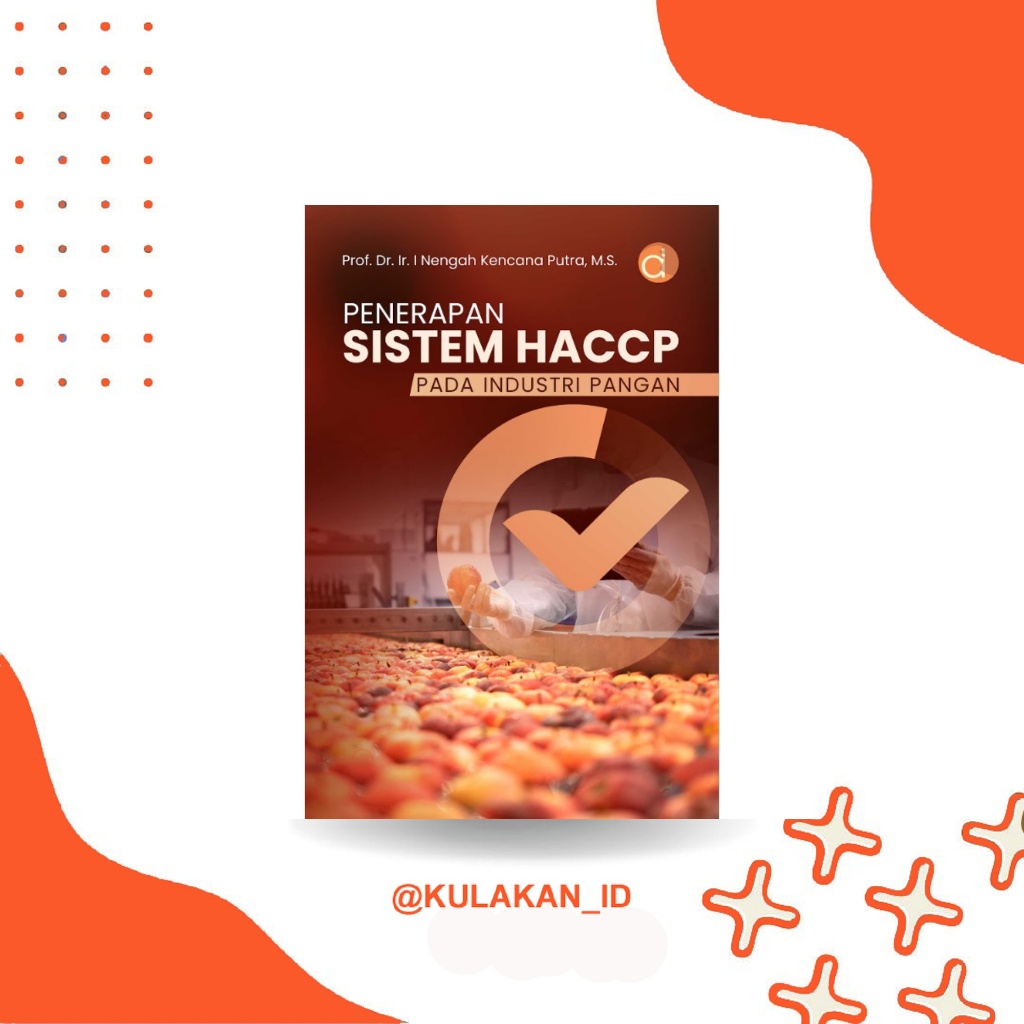 หนังสือเรื่องการประยุกต์ใช้ระบบ HACCP ในอุตสาหกรรมอาหาร