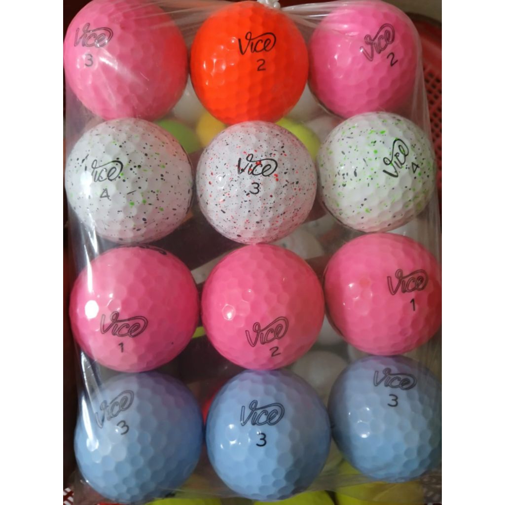 BALL.GOLF.TYPE.VICE.CONTENTS.12ชิ้น.