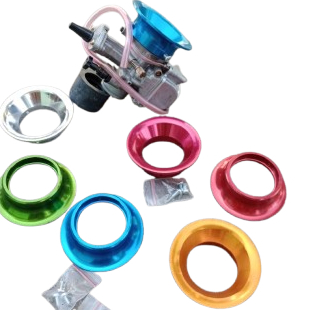 กรวยคาร์บูเรเตอร์สีไถพิเศษ PE 28 และ Pwk 26 / ฝาครอบคาร์บูเรเตอร์ velocity