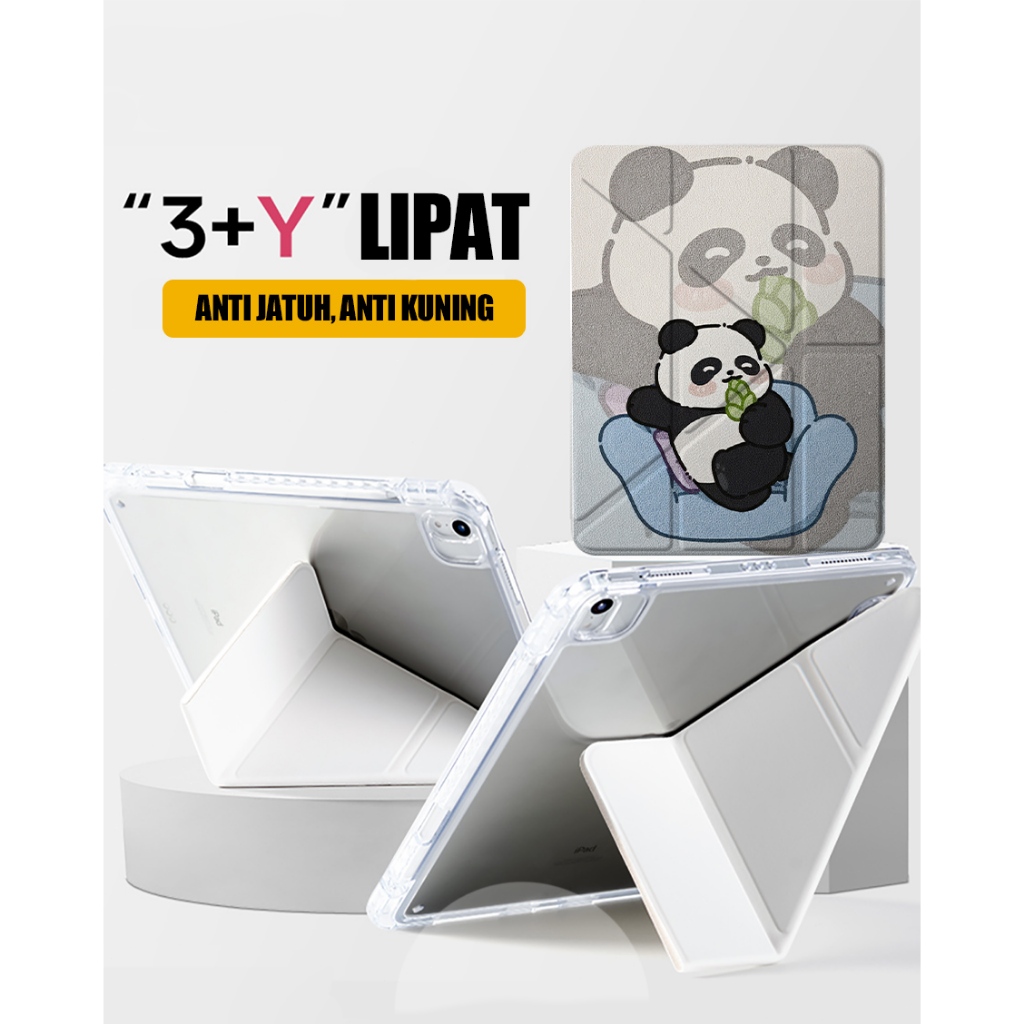 Panda พับคอ Sleep 3+Y รูปทรง Y, คุณภาพดีที่สุด Infinix TECNO Case, เหมาะสําหรับ Infinix XPAD 11" Inf