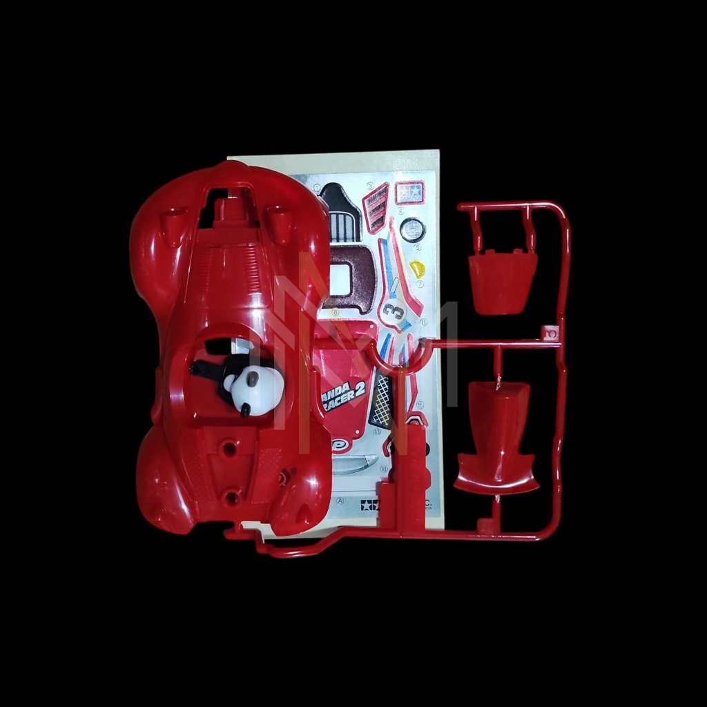 Tamiya Panda Racer 2 Body + รูปลอก + ฟิกเกอร์ Original (S2)