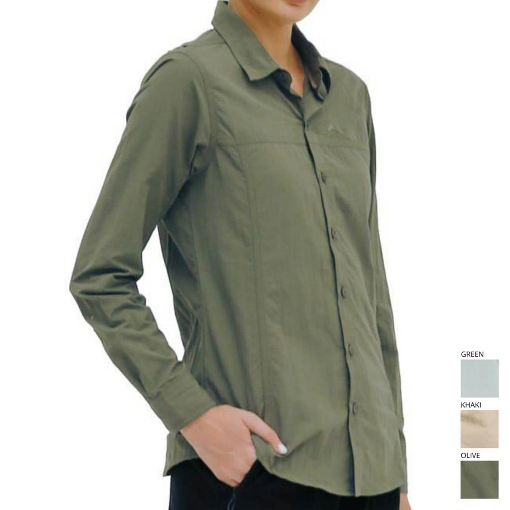 KEMEJA LUSClU0S 2.0 LS - เสื้อเชิ้ตผู้หญิง