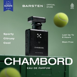 Barsten Chambord - Eau De Parfum 40Ml, Wangi Pria Maskulin Tahan Lama (Cool, Sporty, Citrucy)