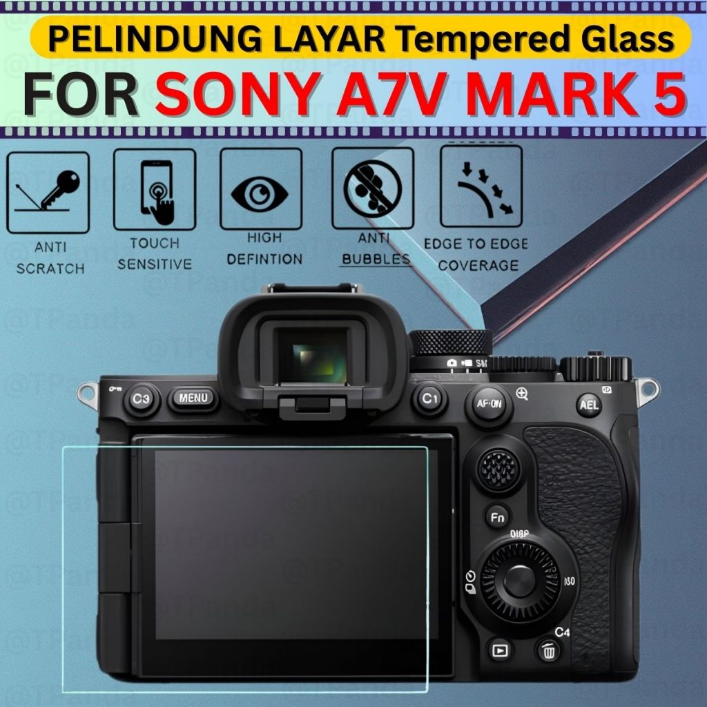 LAYAR SONY A7V MARK 5 กระจกนิรภัยป้องกันหน้าจอกล้อง Anti-Scratch LCD Mirrorless กล้อง A75 A7M5