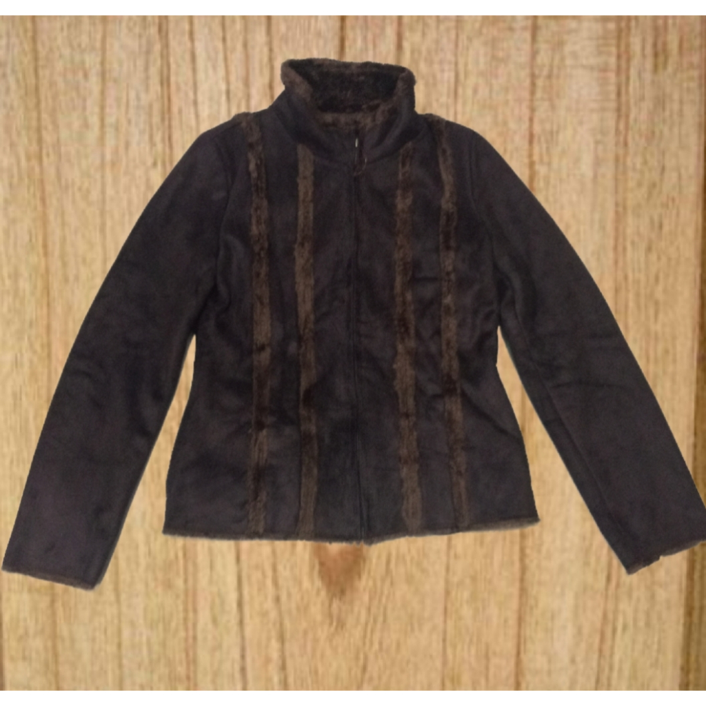 JK 223 เสื้อแจ็คเก็ต/TOP หนัง SUEDE ของแท้